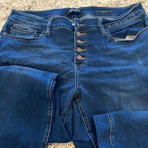 Judy Blue dark wash skinny fit size 18 jeans